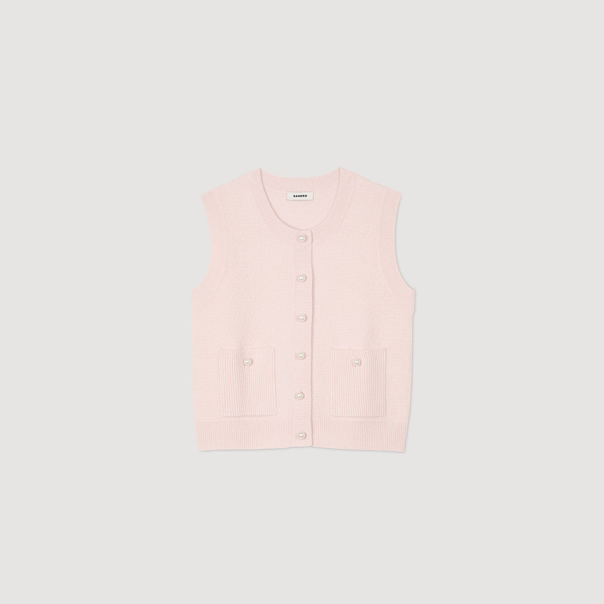 Textured tweed cardigan | Sandro