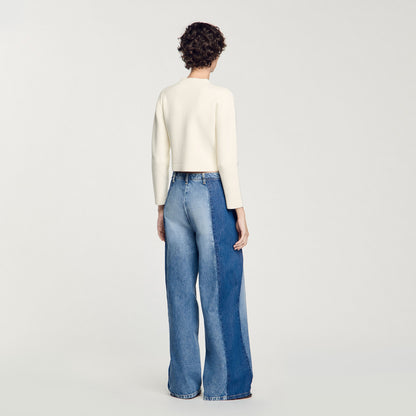 Rib knit cardigan | Sandro