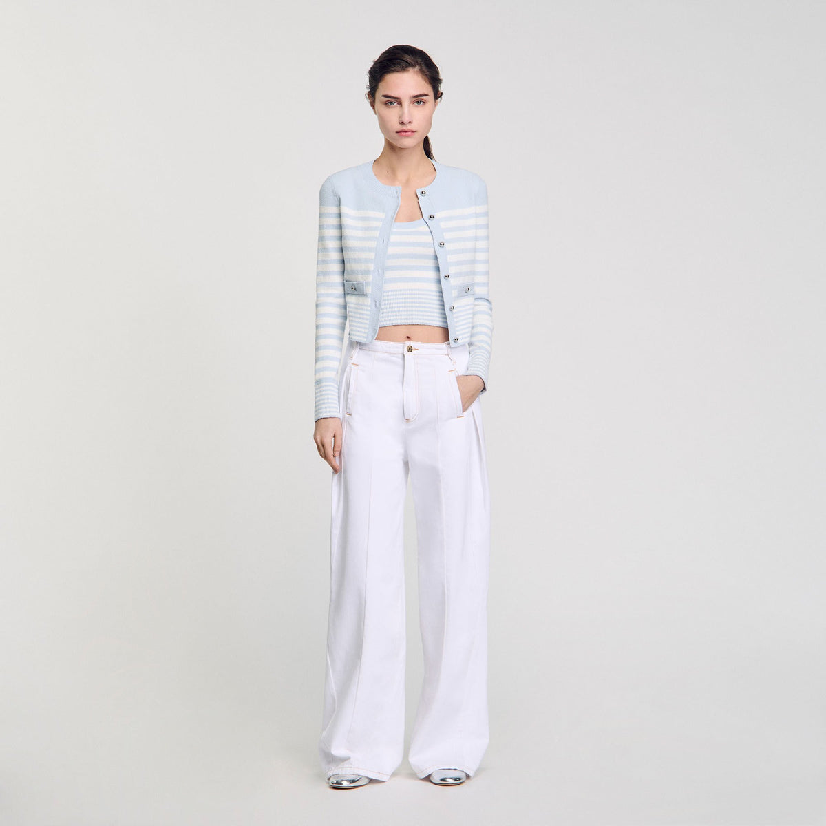 Striped cardigan | Sandro