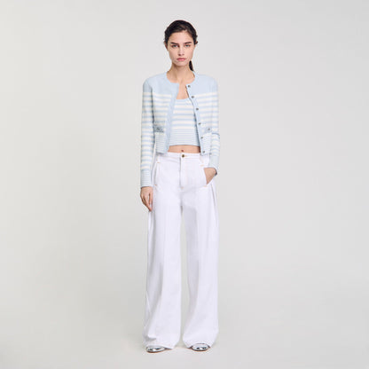 Striped cardigan | Sandro