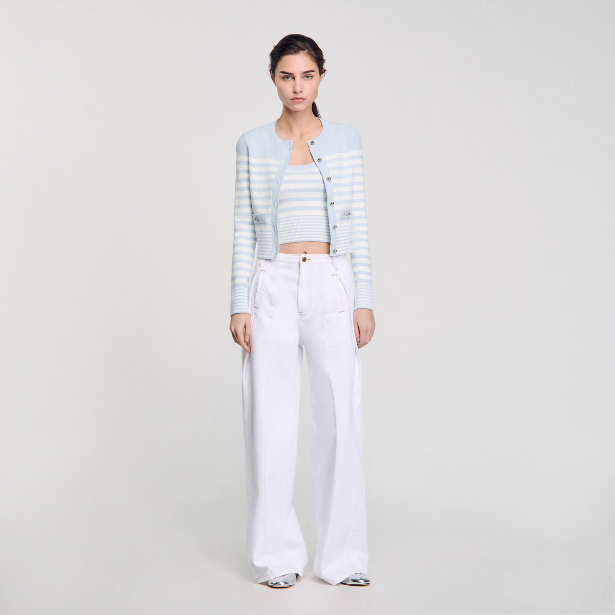 Striped cardigan | Sandro
