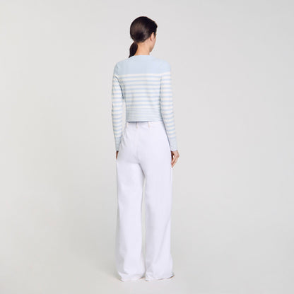 Striped cardigan | Sandro
