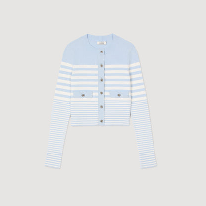 Striped cardigan | Sandro