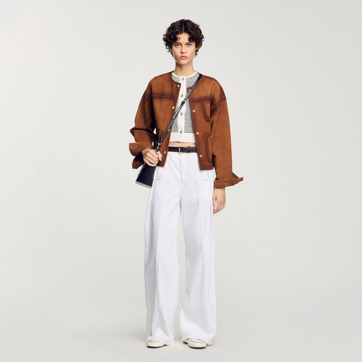 Striped cardigan | Sandro