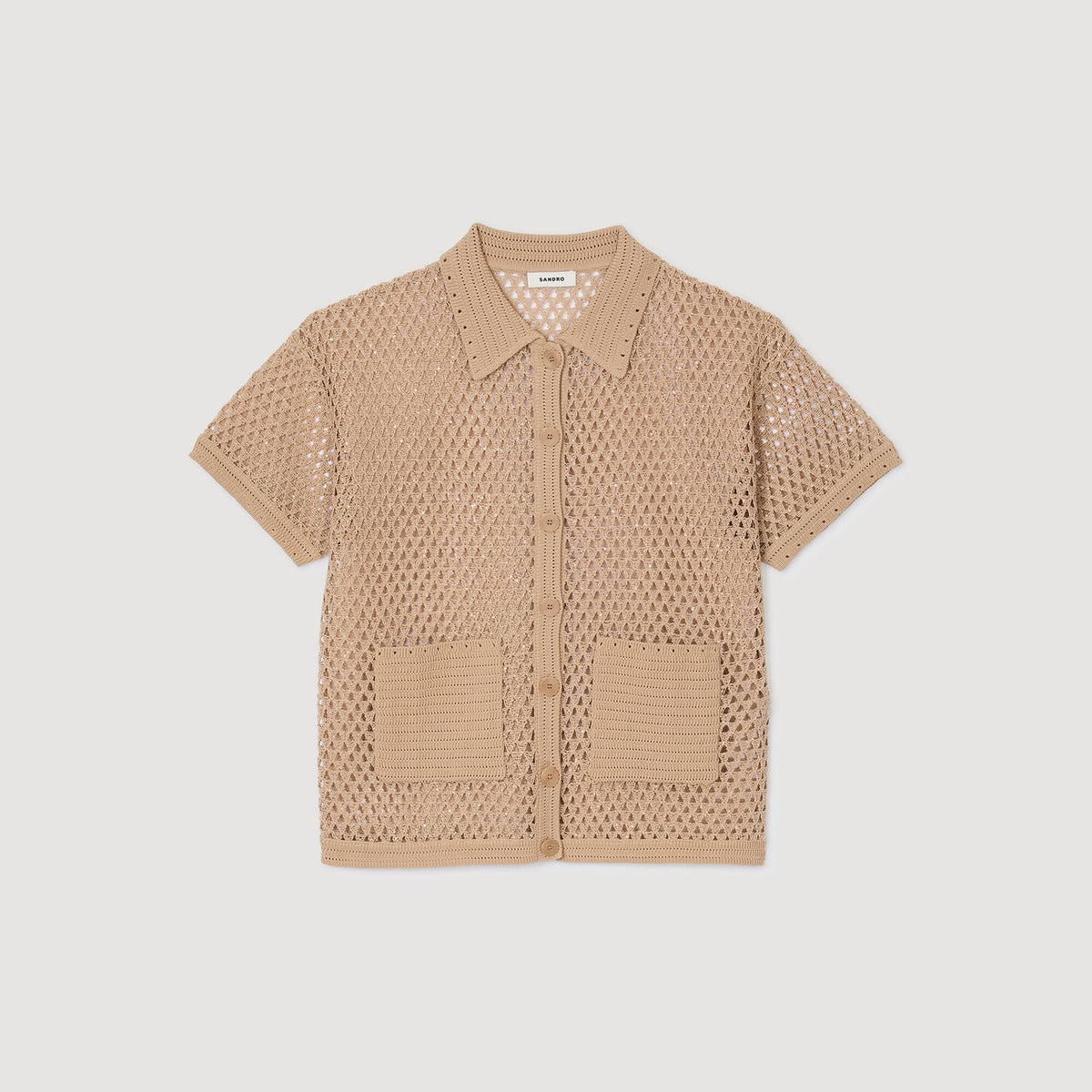 Rhinestone cardigan | Sandro