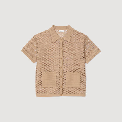 Rhinestone cardigan | Sandro