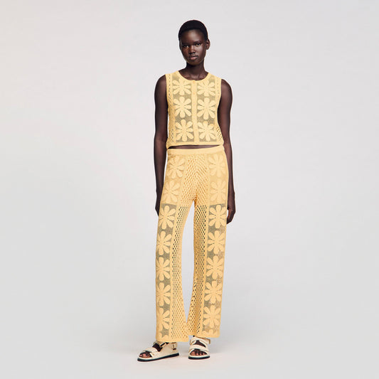 Crochet top | Sandro