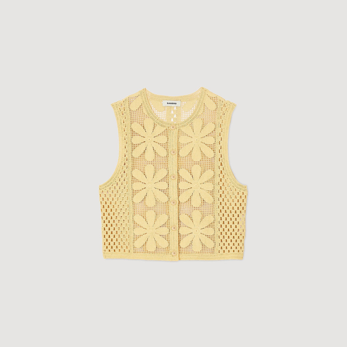 Crochet top | Sandro