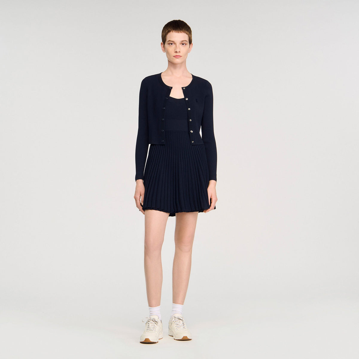 Polo shirt with decorative buttons | Sandro