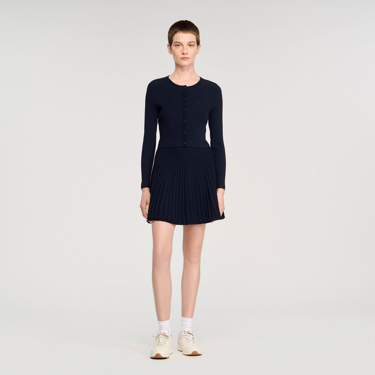 Polo shirt with decorative buttons | Sandro