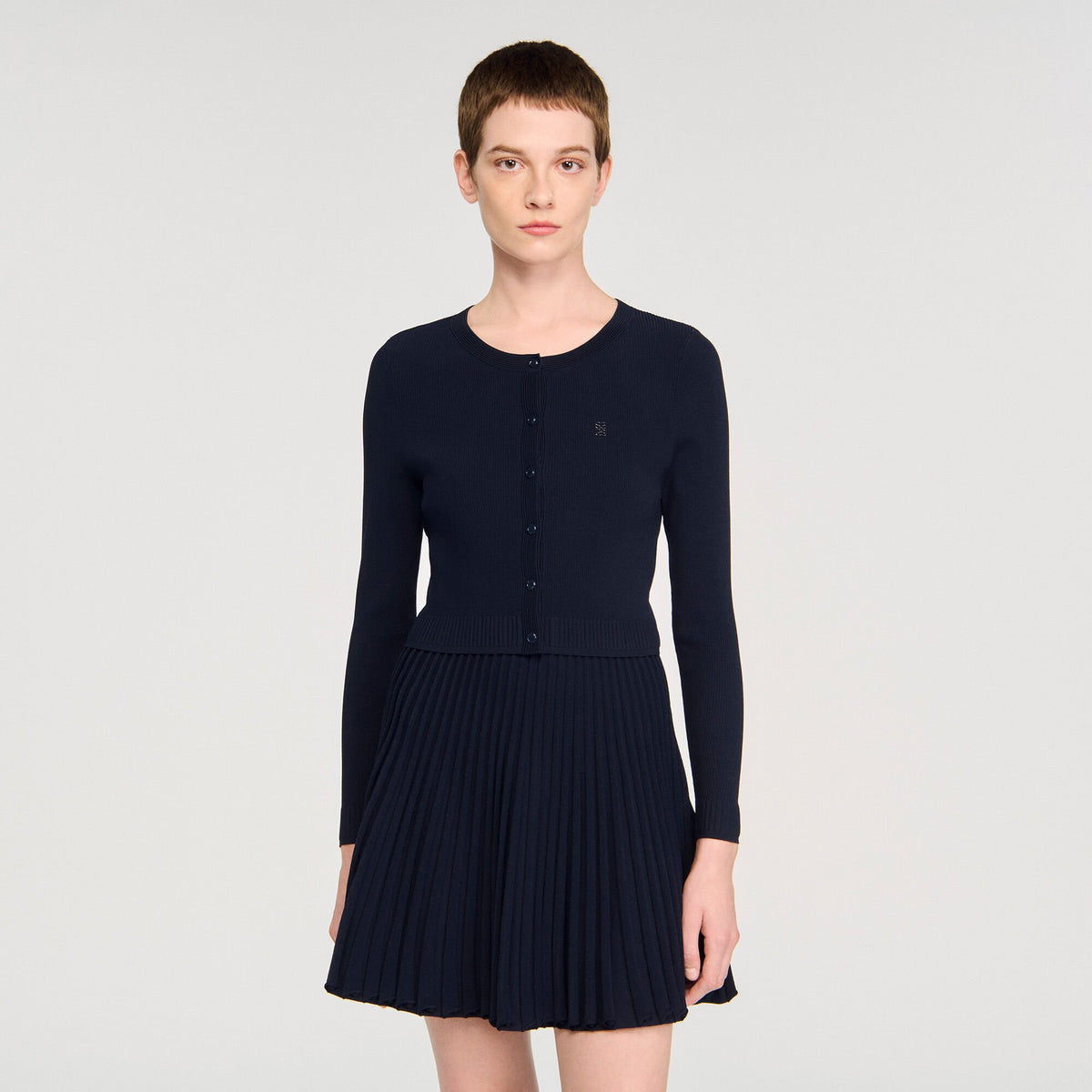 Polo shirt with decorative buttons | Sandro