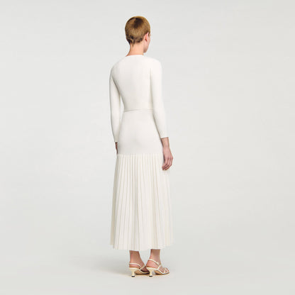 Cropped rib knit cardigan | Sandro