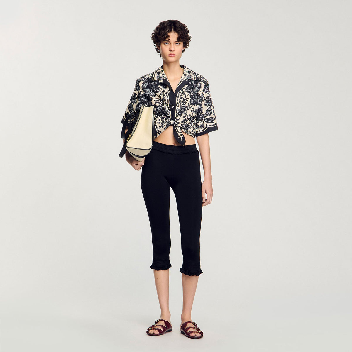 Floral motif shirt | Sandro
