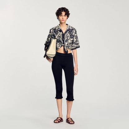 Floral motif shirt | Sandro
