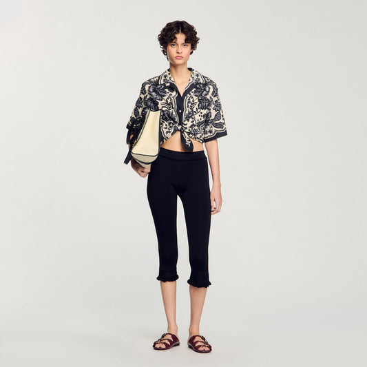 Floral motif shirt | Sandro