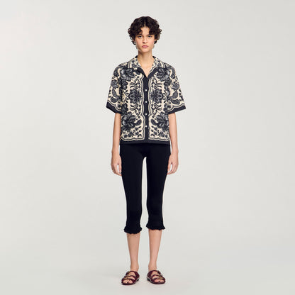 Floral motif shirt | Sandro
