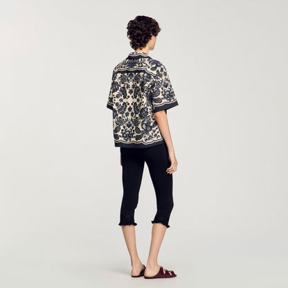 Floral motif shirt | Sandro