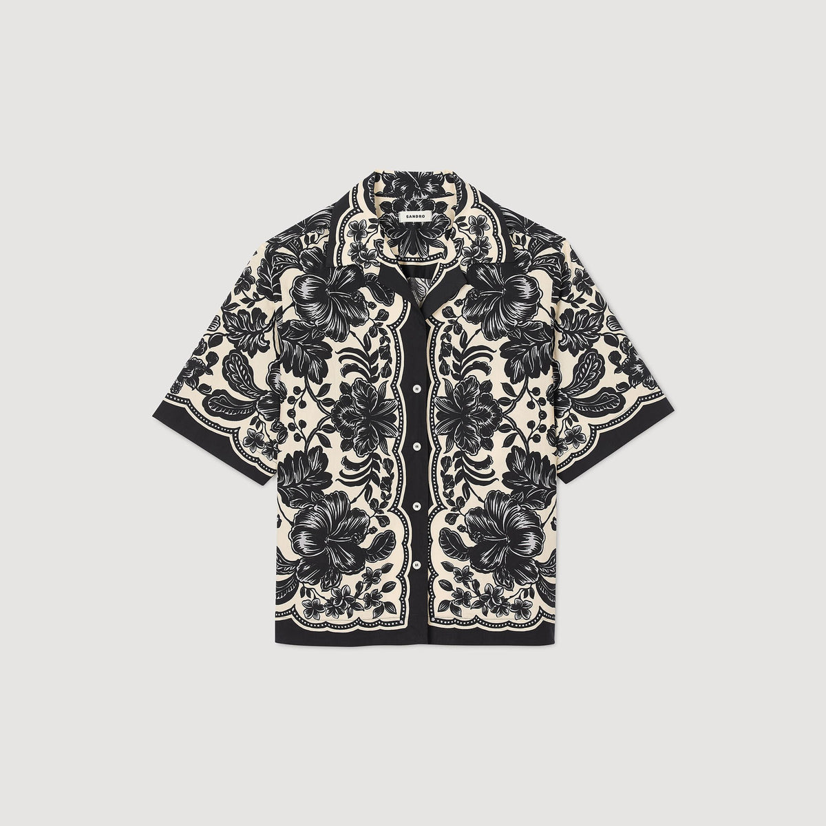 Floral motif shirt | Sandro