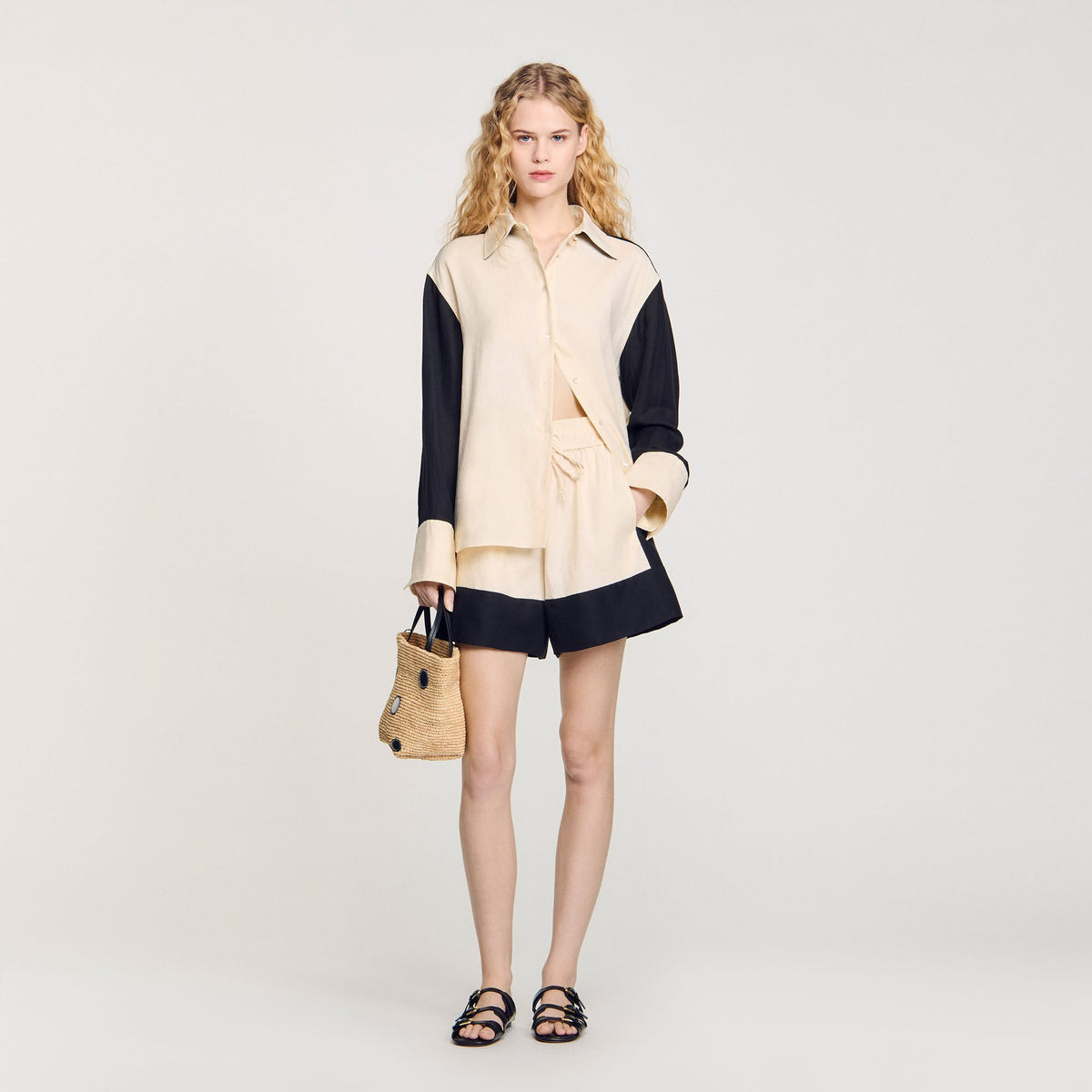 Two-tone shirt | Sandro