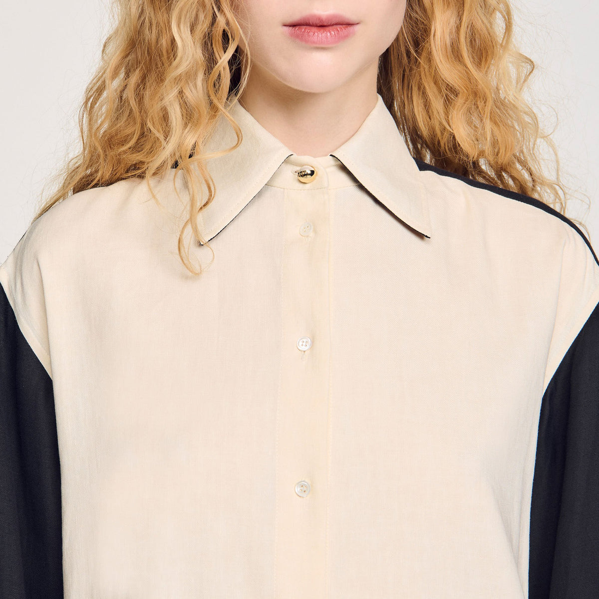 Two-tone shirt | Sandro