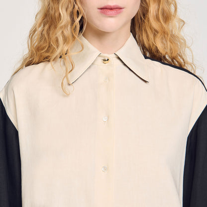 Two-tone shirt | Sandro