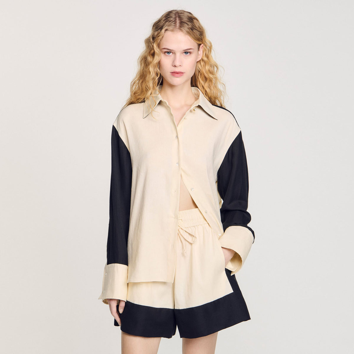 Two-tone shirt | Sandro