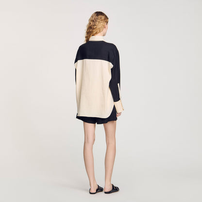 Two-tone shirt | Sandro