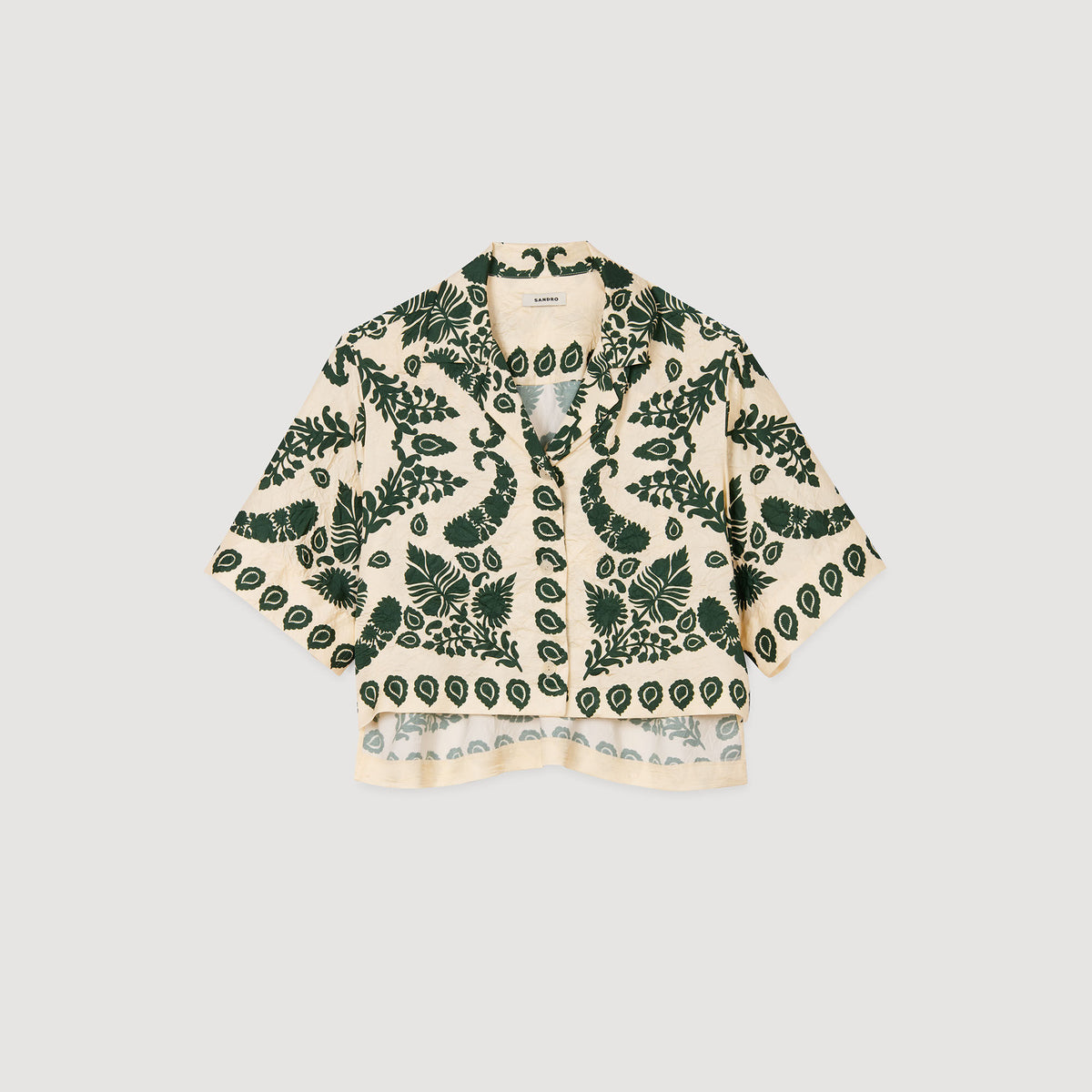 Floral motif shirt | Sandro