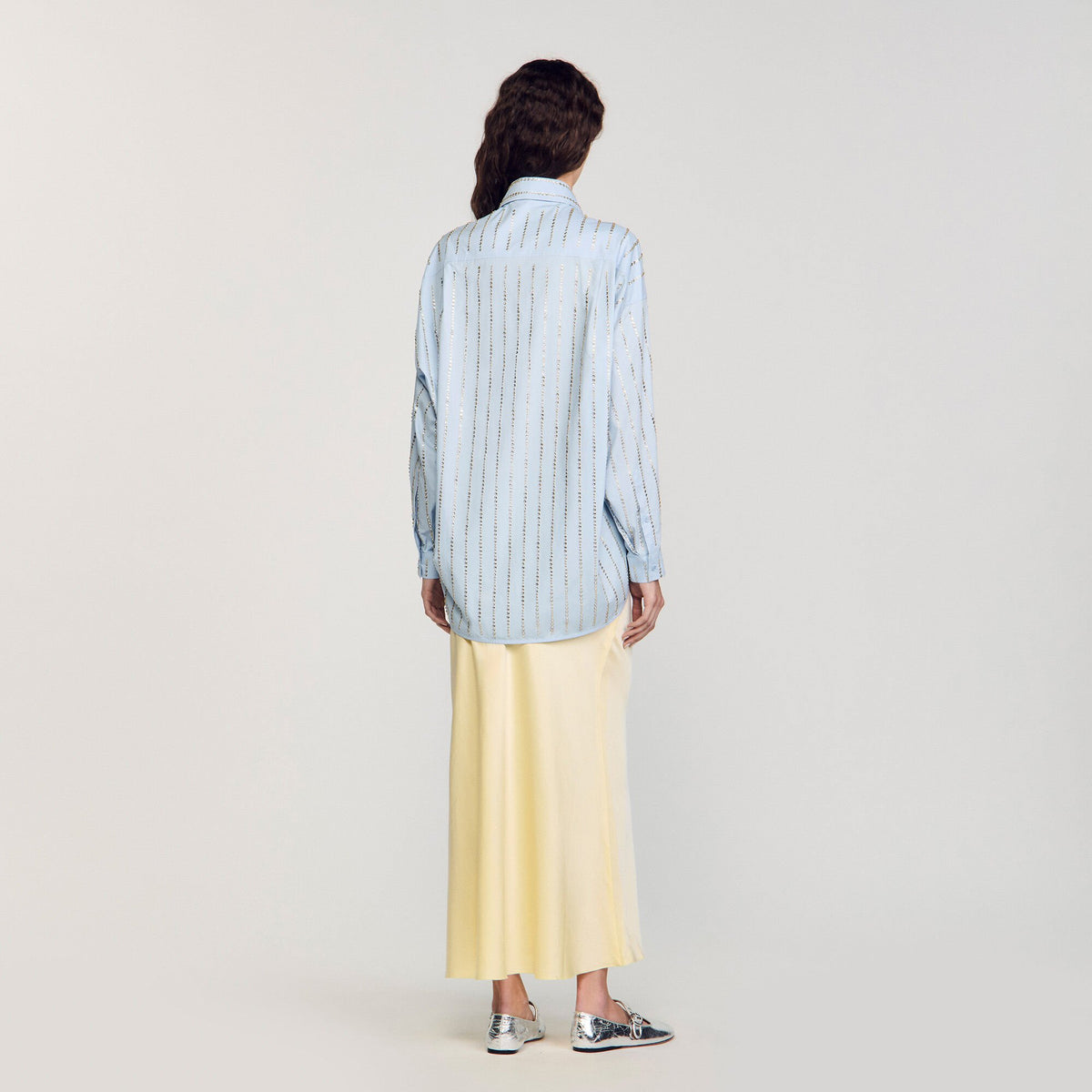Rhinestone shirt | Sandro