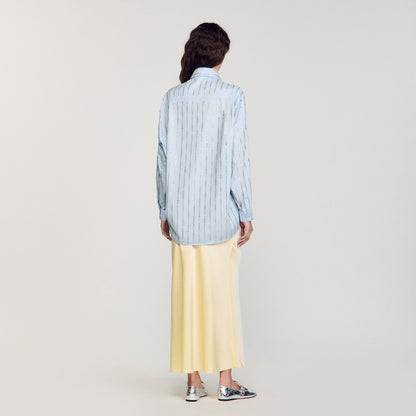 Rhinestone shirt | Sandro