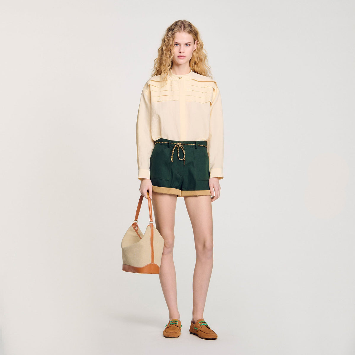 Jewellery detail shirt | Sandro