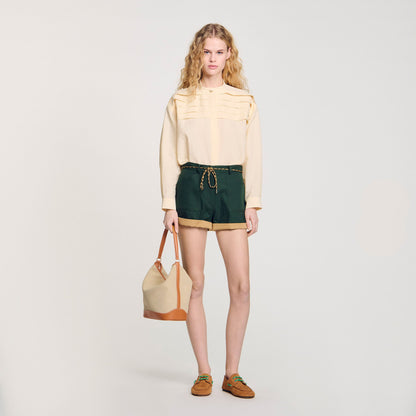 Jewellery detail shirt | Sandro