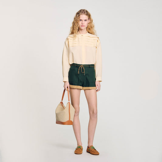 Jewellery detail shirt | Sandro