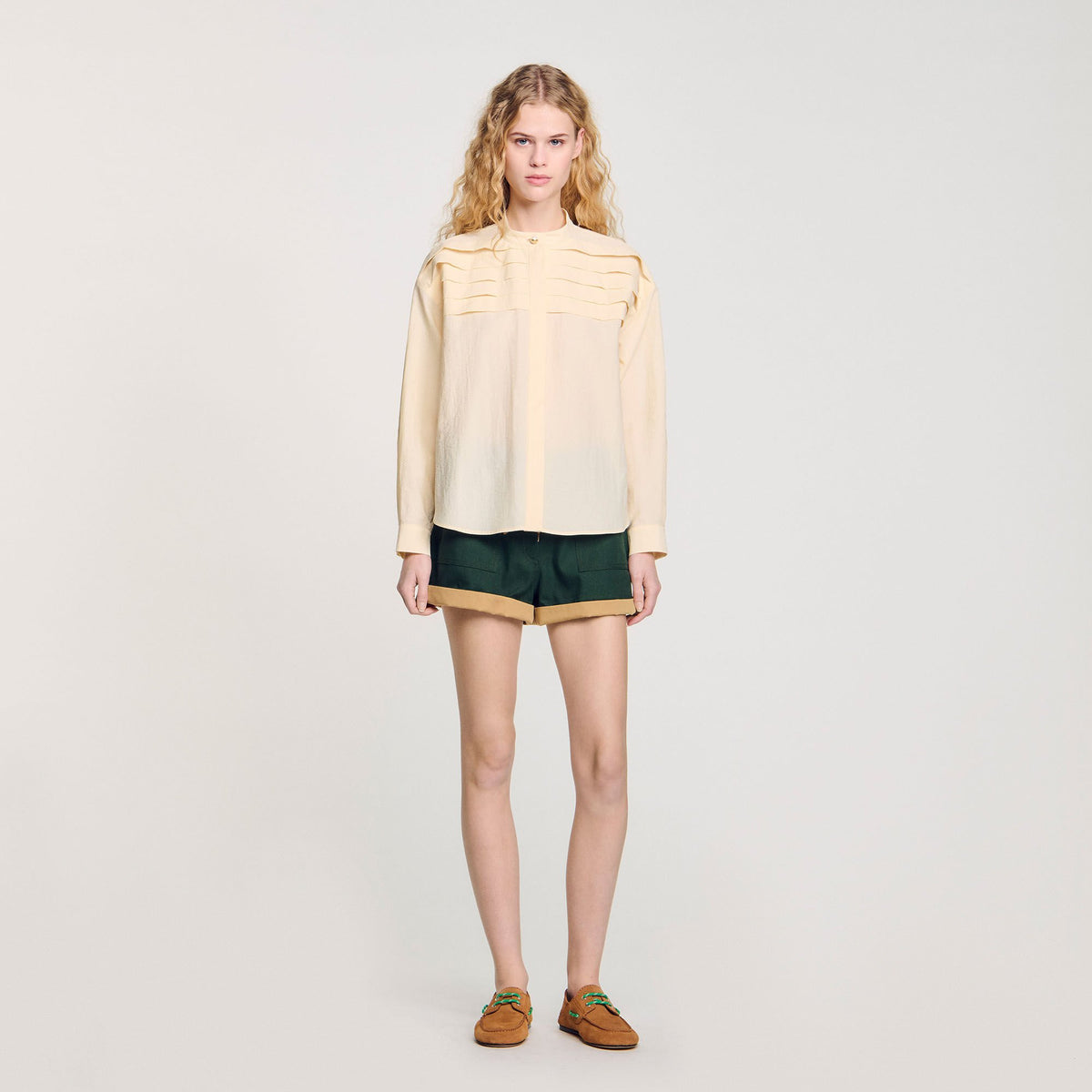 Jewellery detail shirt | Sandro