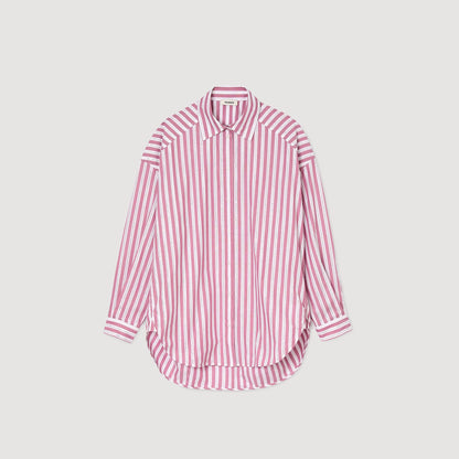 Striped rhinestone shirt | Sandro