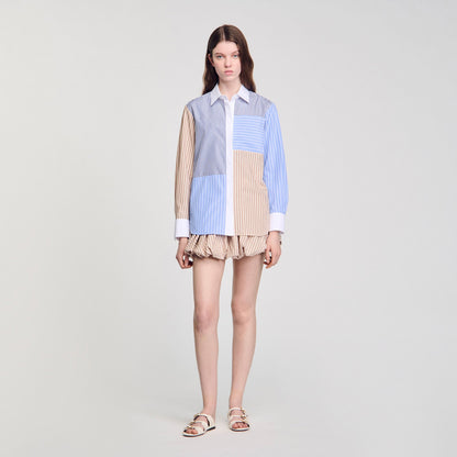 Striped mix shirt | Sandro