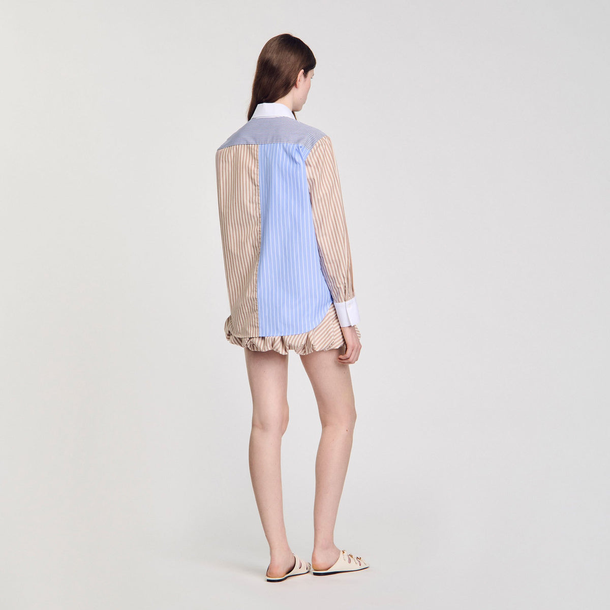 Striped mix shirt | Sandro