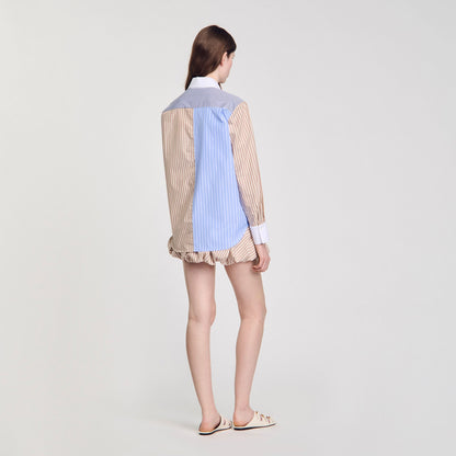 Striped mix shirt | Sandro