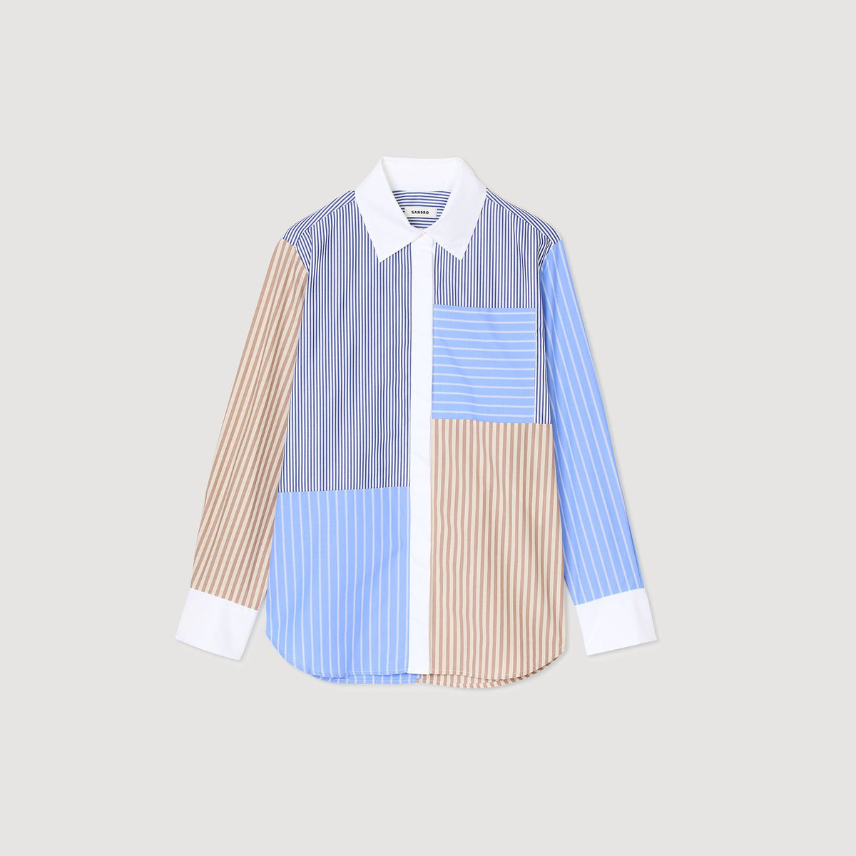 Striped mix shirt | Sandro