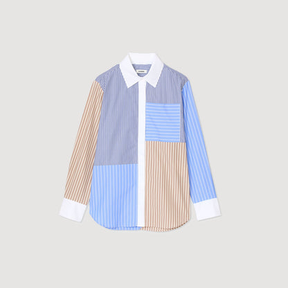 Striped mix shirt | Sandro