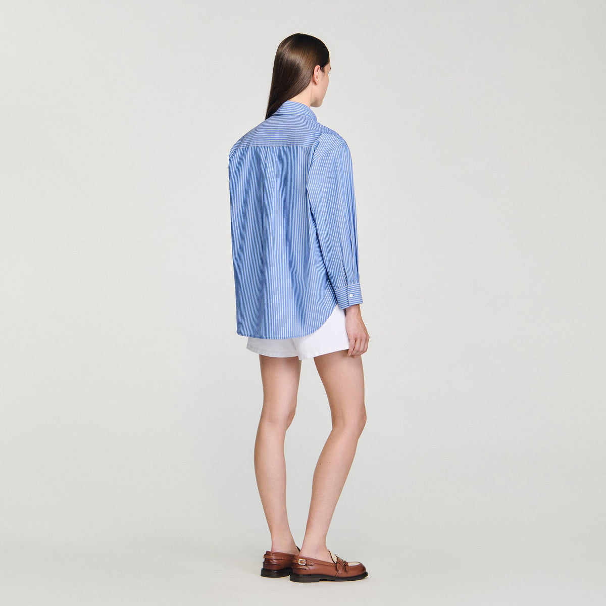 Oversized bow shirt | Sandro