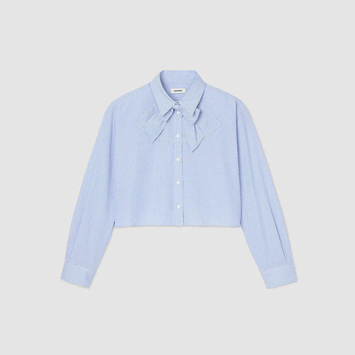 Bow collar shirt | Sandro