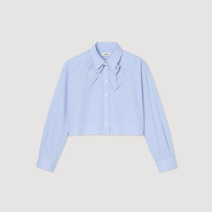 Bow collar shirt | Sandro