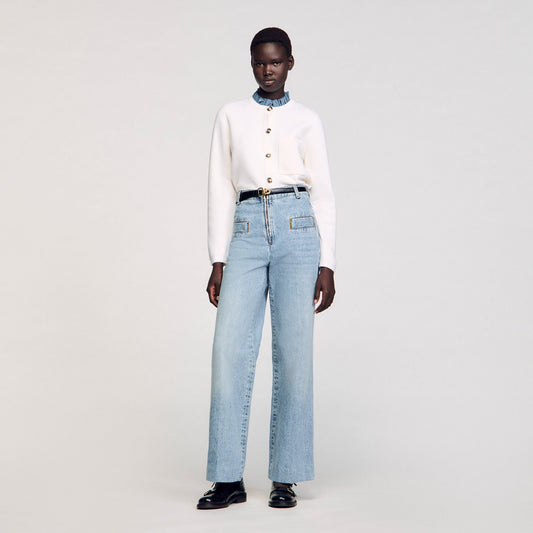 Wide-leg jeans | Sandro