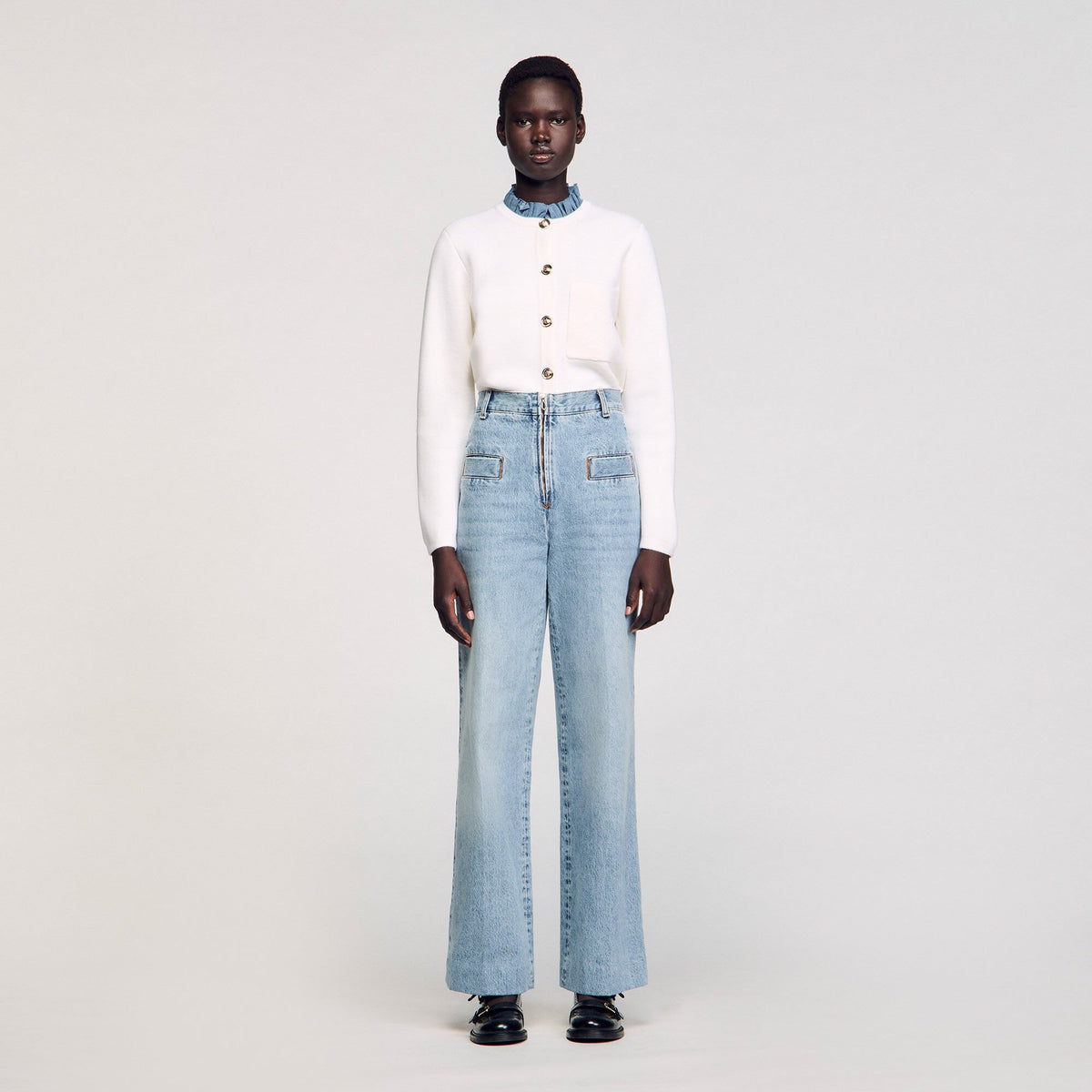 Wide-leg jeans | Sandro