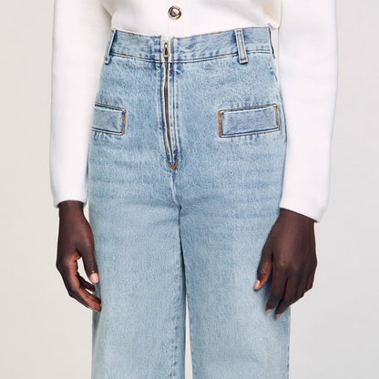 Wide-leg jeans | Sandro