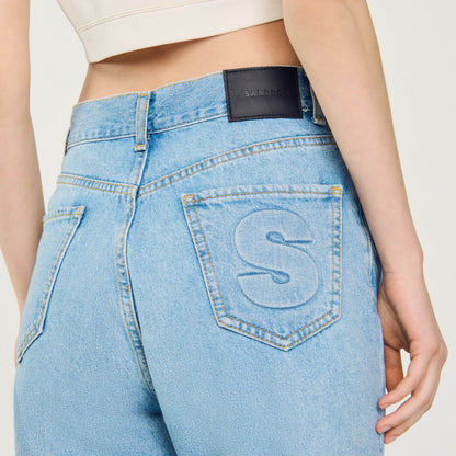Low-rise straight-leg jeans | Sandro