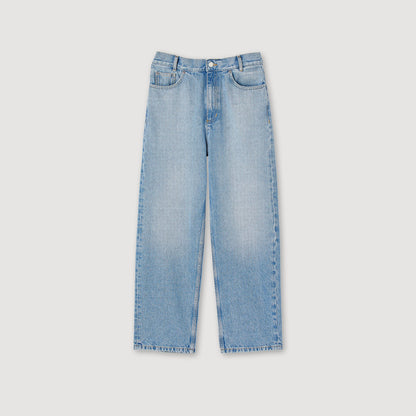 Low-rise straight-leg jeans | Sandro
