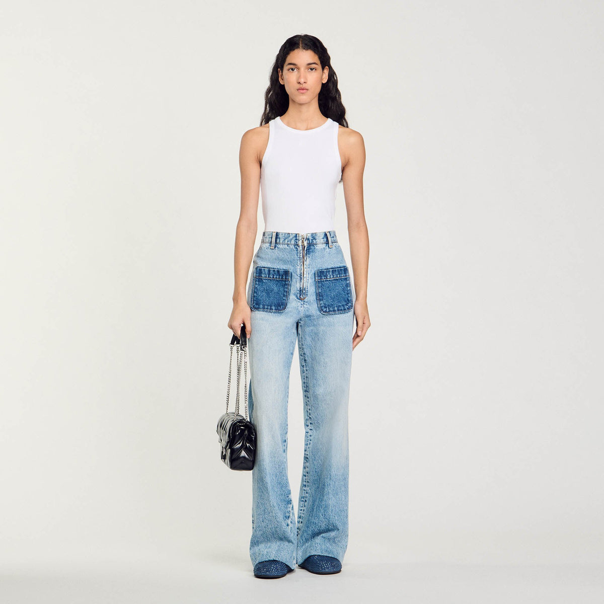 High-rise jeans | Sandro