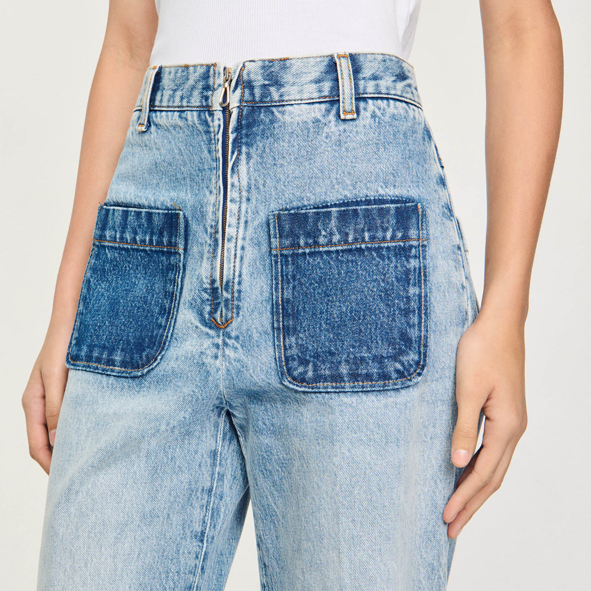 High-rise jeans | Sandro